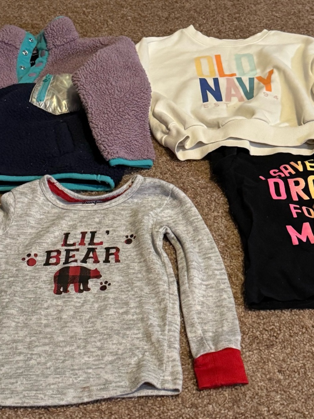 3t Girls sweater and shirt 4 piece lot - Picture 6 of 6